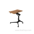 Single Leg Table Movable Lifting Office Computer Desk